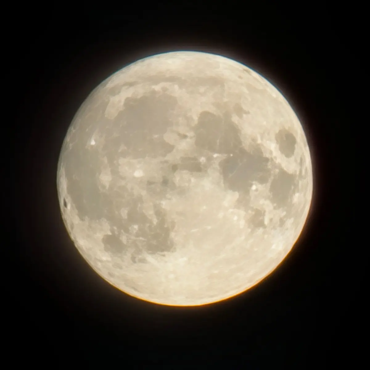 The full Moon in sharp detail